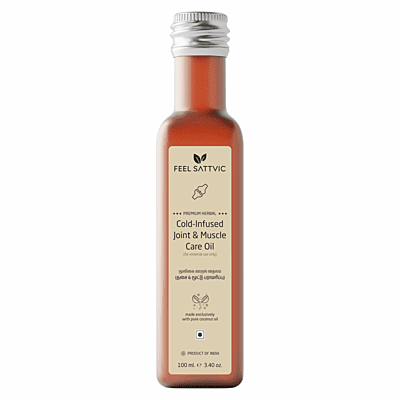 Premium Herbal Cold-Infused Joint & Muscle Care Oil - 100ml