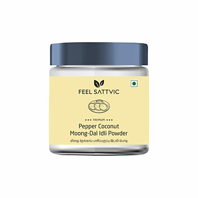 Premium Pepper Coconut Moong-Dal Idli Powder - 150g