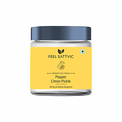 Premium Cold-Packed Pepper Citron Pickle – 185g