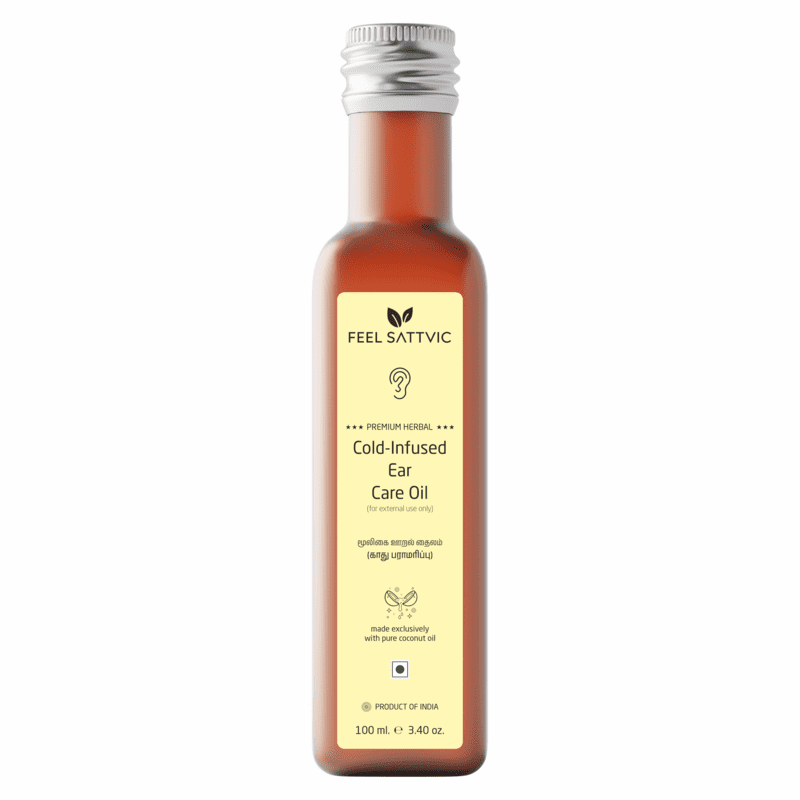 Premium Herbal Cold-Infused Ear Care Oil - 100ml Premium Herbal Cold-Infused Ear Care Oil - 100ml