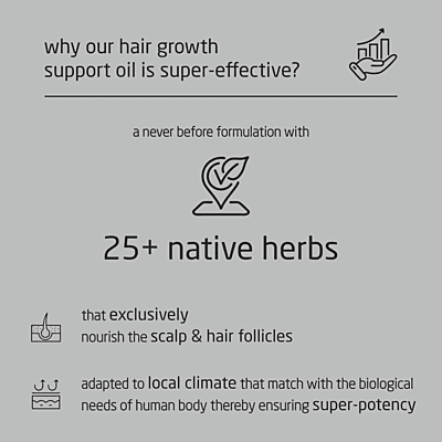 Premium Herbal Cold-Infused Hair Growth Support Oil - 100ml Premium Herbal Cold-Infused Hair Growth Support Oil - 100ml