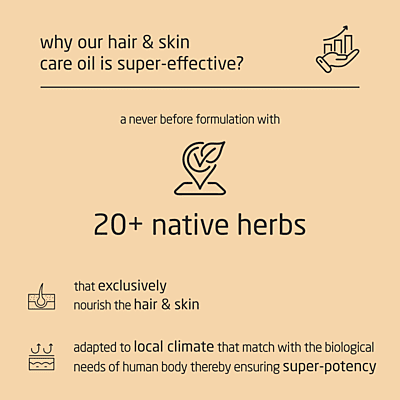 Premium Herbal Cold-Infused Hair & Skin Care Oil - 100ml Premium Herbal Cold-Infused Hair & Skin Care Oil - 100ml