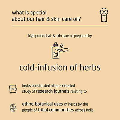 Premium Herbal Cold-Infused Hair & Skin Care Oil - 100ml Premium Herbal Cold-Infused Hair & Skin Care Oil - 100ml