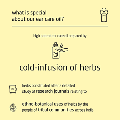 Premium Herbal Cold-Infused Ear Care Oil - 100ml Premium Herbal Cold-Infused Ear Care Oil - 100ml