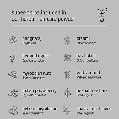 Super Premium Herbal Hair Care Powder - 100g Super Premium Herbal Hair Care Powder - 100g