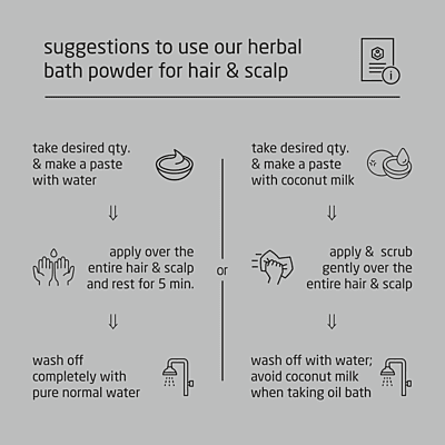 Super Premium Unisex Herbal Bath Powder for Hair & Scalp - 500g Super Premium Unisex Herbal Bath Powder for Hair & Scalp - 500g