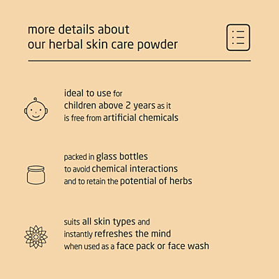 Super Premium Herbal Skin Care Powder - 100g Super Premium Herbal Skin Care Powder - 100g