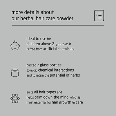 Super Premium Herbal Hair Care Powder - 100g Super Premium Herbal Hair Care Powder - 100g
