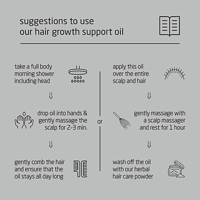Premium Herbal Cold-Infused Hair Growth Support Oil - 100ml Premium Herbal Cold-Infused Hair Growth Support Oil - 100ml