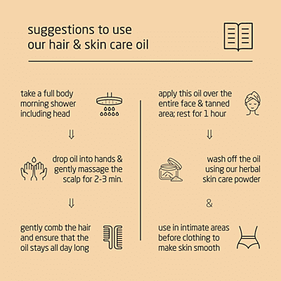 Premium Herbal Cold-Infused Hair & Skin Care Oil - 100ml Premium Herbal Cold-Infused Hair & Skin Care Oil - 100ml