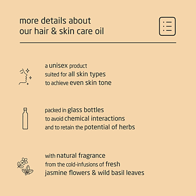 Premium Herbal Cold-Infused Hair & Skin Care Oil - 100ml Premium Herbal Cold-Infused Hair & Skin Care Oil - 100ml